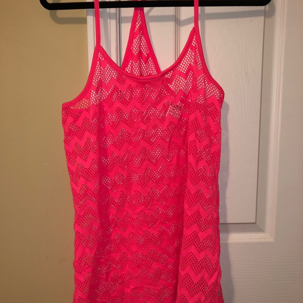 Women’s PINK Tank Cover-up (XS)